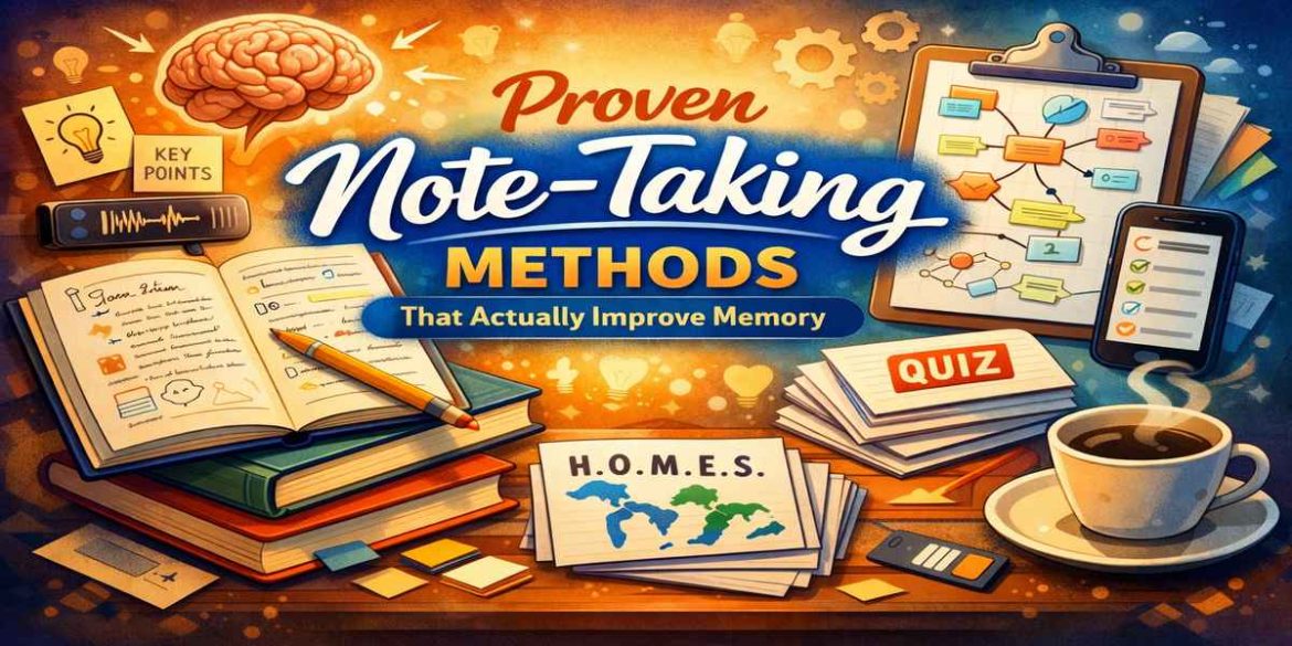 Proven Note-Taking Methods That Actually Improve Memory
